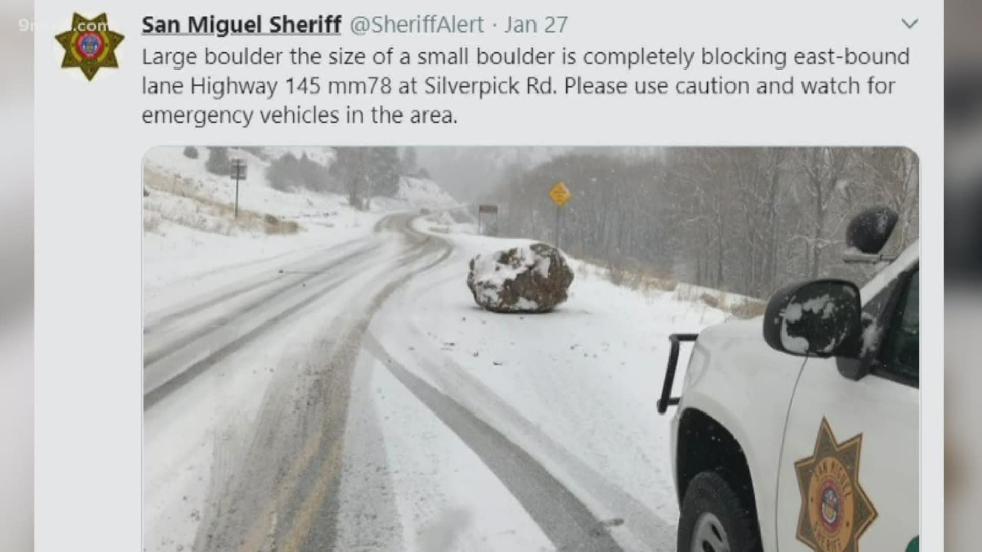 "It didn't take a rocket scientist to see this thing had taken off," the PIO of San Miguel County Sheriff's Office said of an accidentally viral tweet.