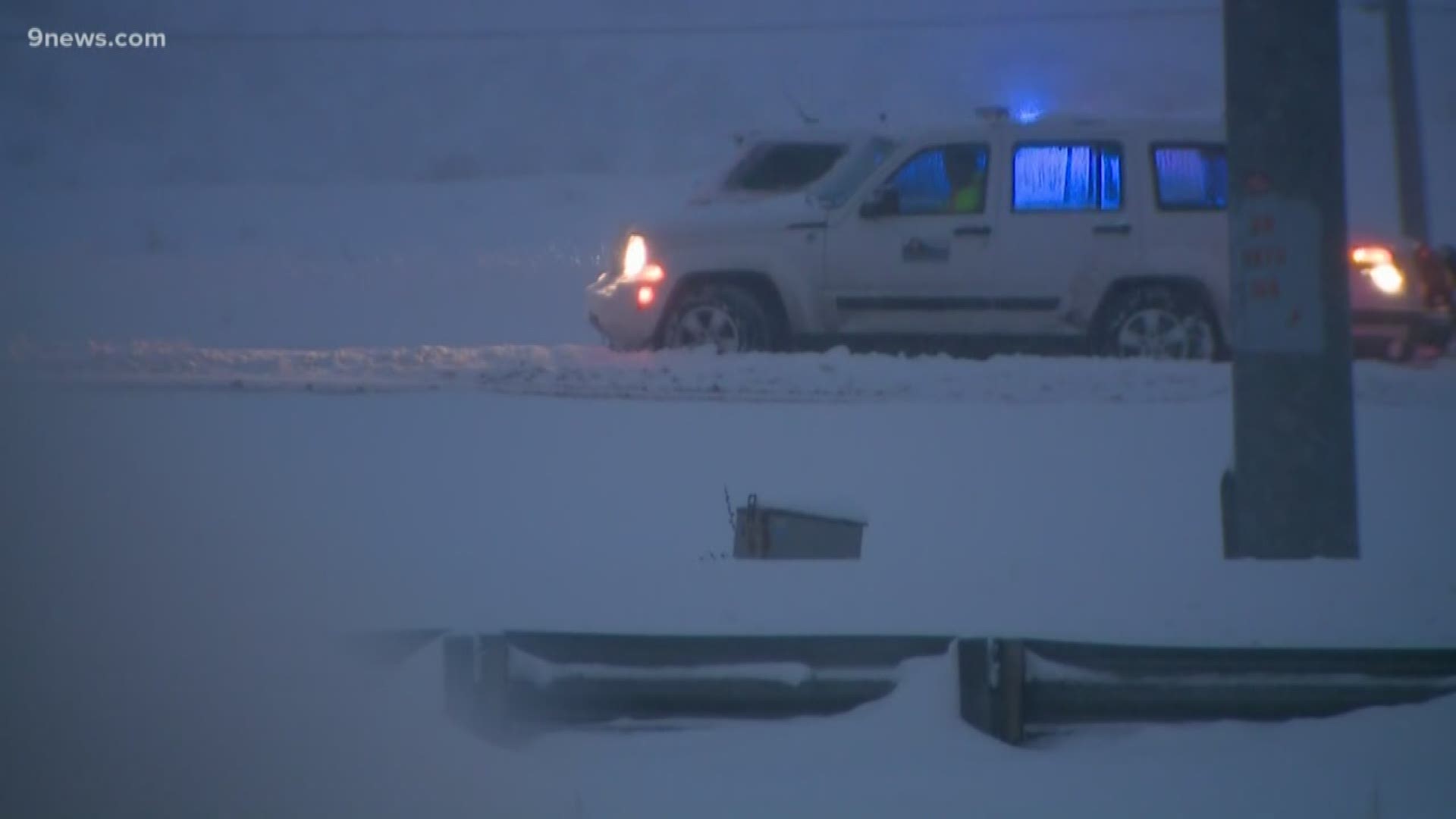 Skiers who tried heading west after Interstate 70 got turned around. We met a few skiers today looking for a plan B.