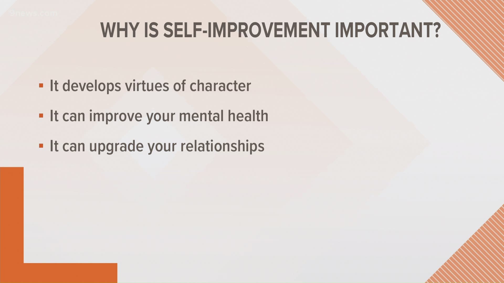 Licensed clinical social worker and psychotherapist Heather Hans shares some of the reasons why self-improvement is so important.