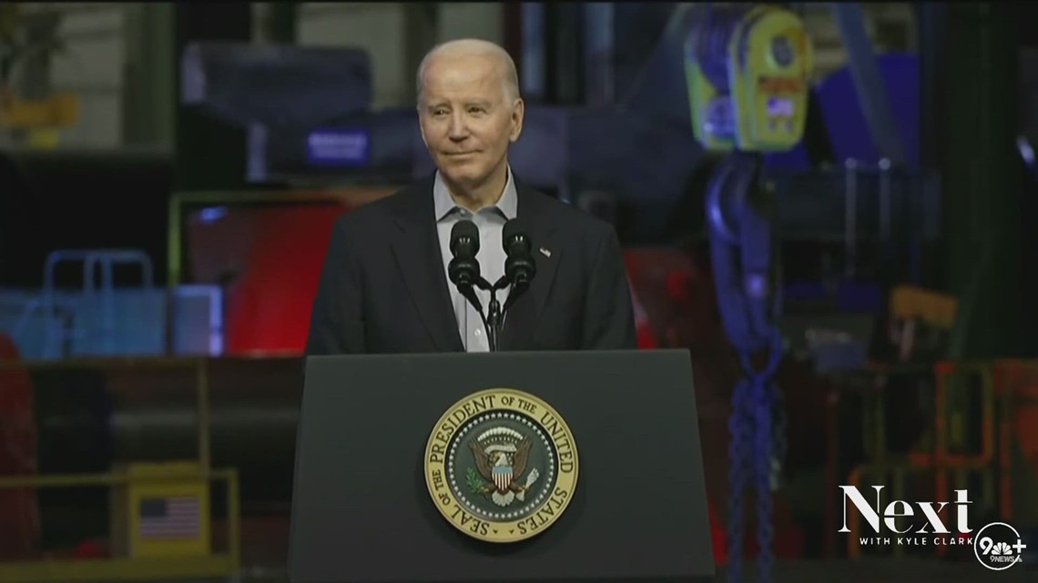 On Colorado Trip, Biden Blasts Boebert In Pueblo | 9news.com