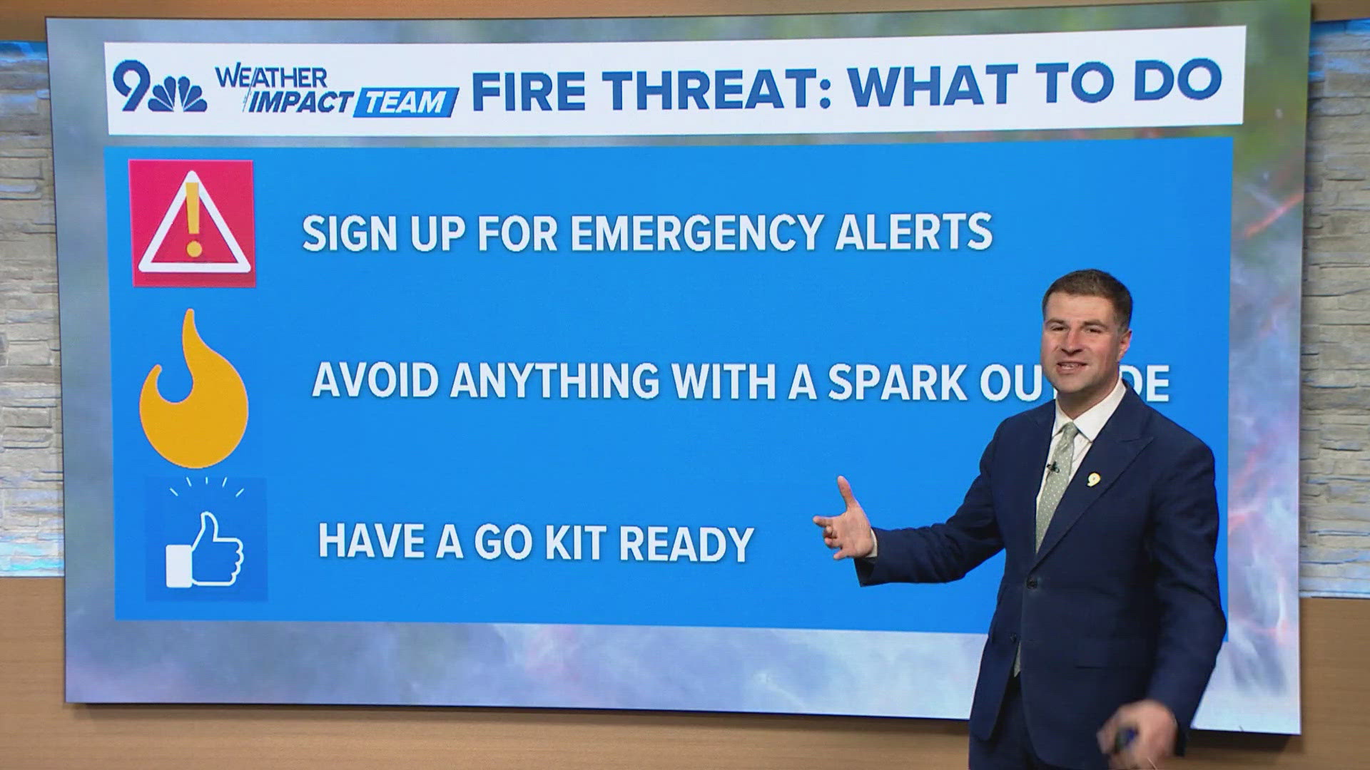 How to prepare for high fire danger days | 9news.com