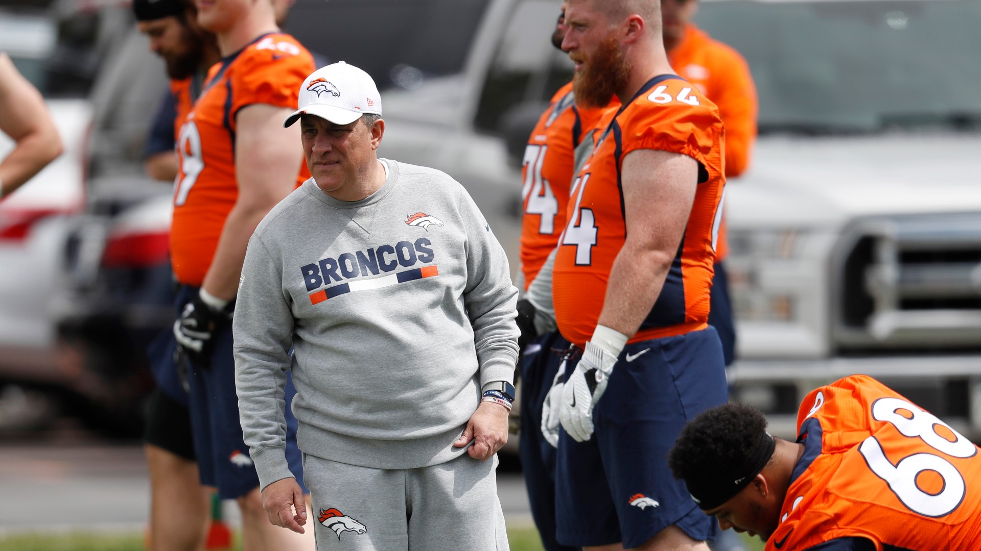 Vic Fangio still in honeymoon period, but players taking to his unique leadership style.