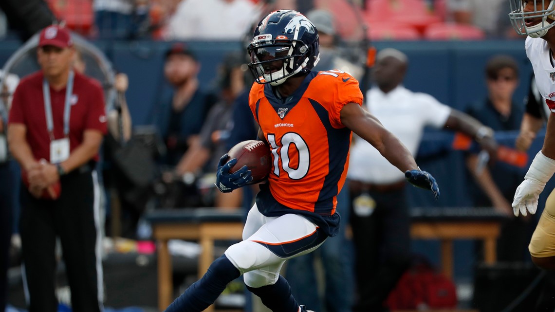 Denver Broncos linebacker Bradley Chubb (55) against the San Francisco  49ers during the second half of an NFL football game in Denver, Sunday,  Sept. 25, 2022. (AP Photo/Jack Dempsey Stock Photo - Alamy