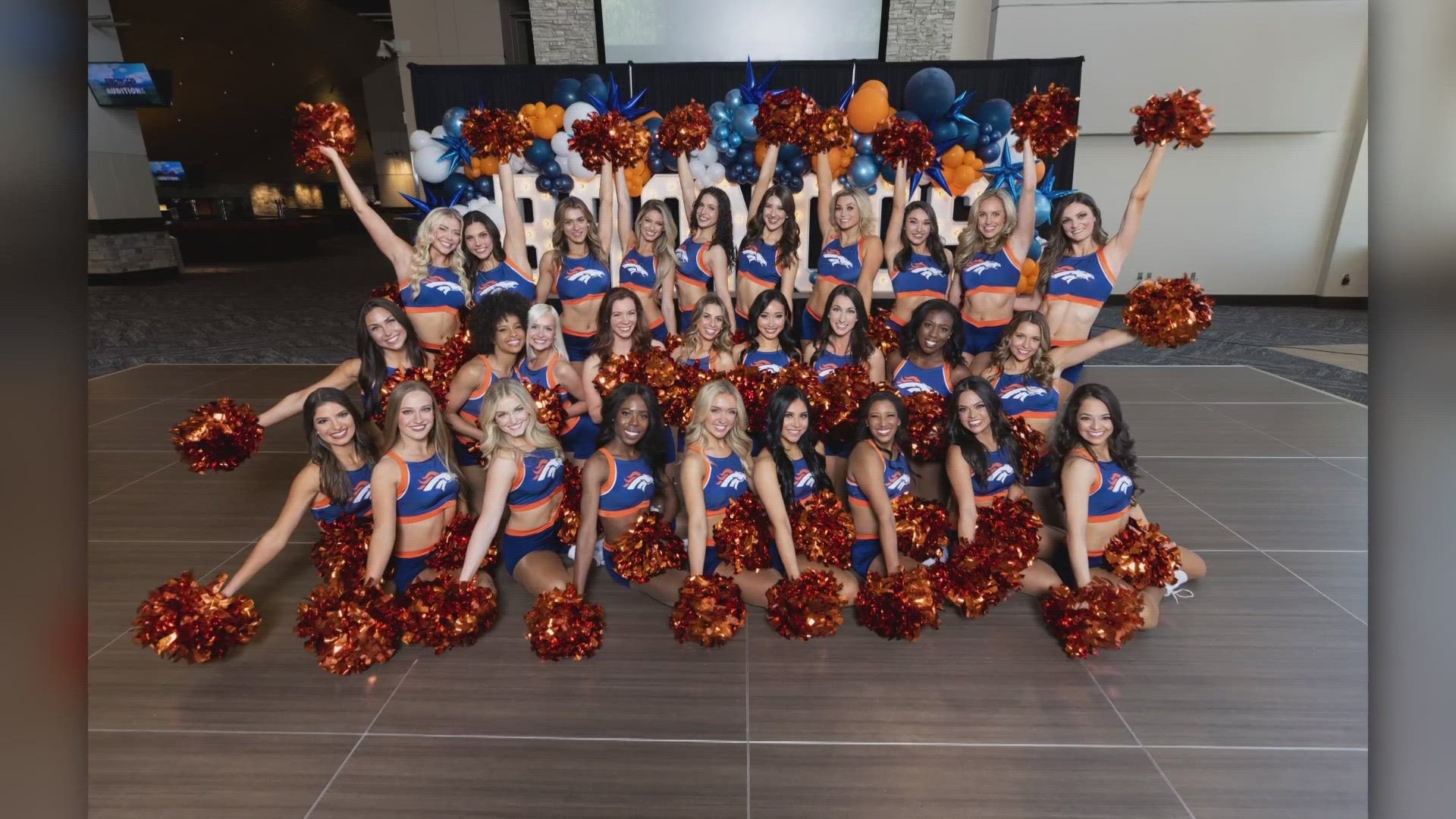 Cheerleaders represent the Broncos at games, charitable appearances and sponsor events as brand ambassadors.