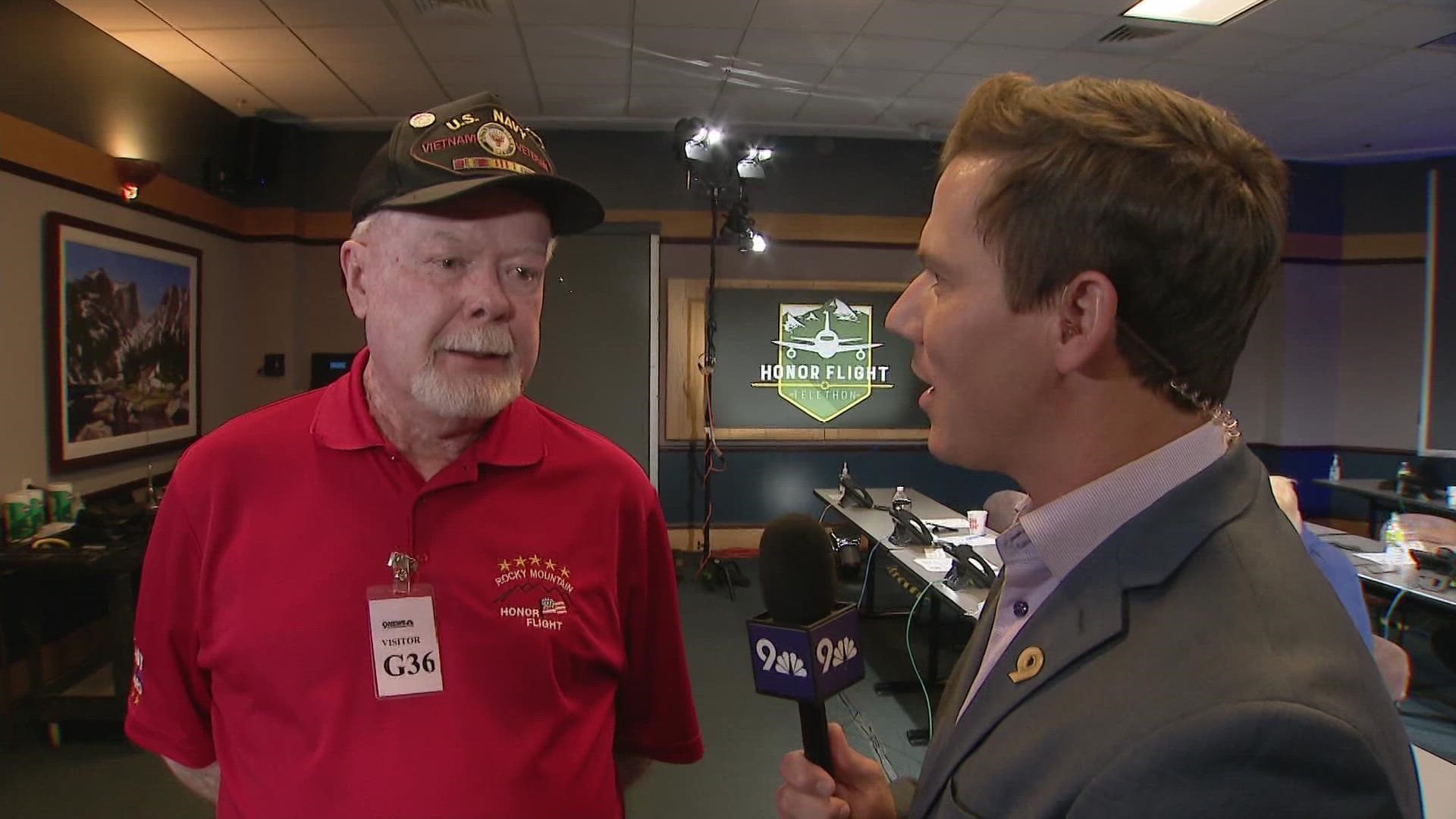 You can call 303-577-2080 to donate to 9NEWS' Rocky Mountain Honor Flight fundraising telethon.