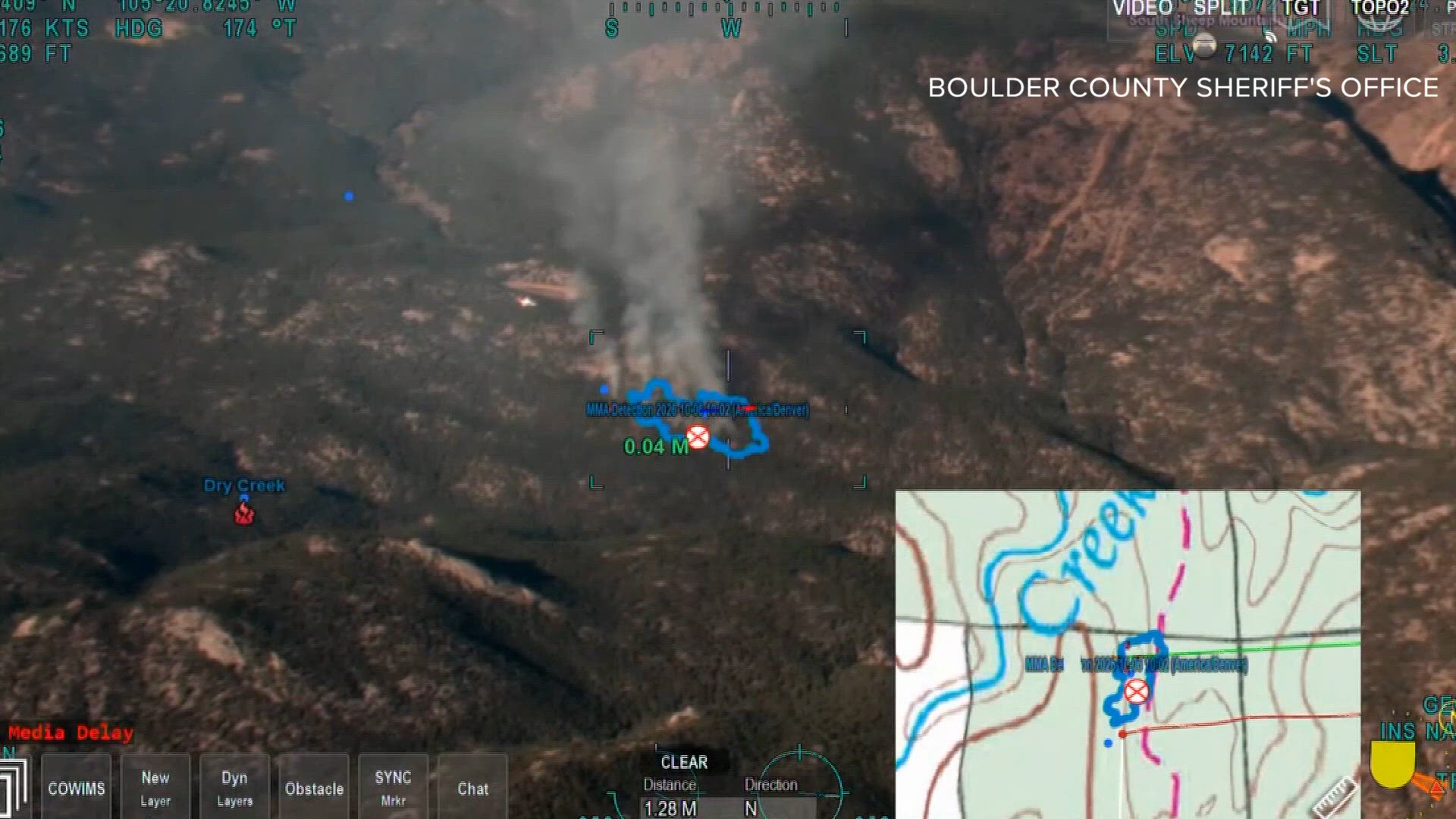 6 acre wildfire prompts evacuation warning, preserve closure in Boulder ...