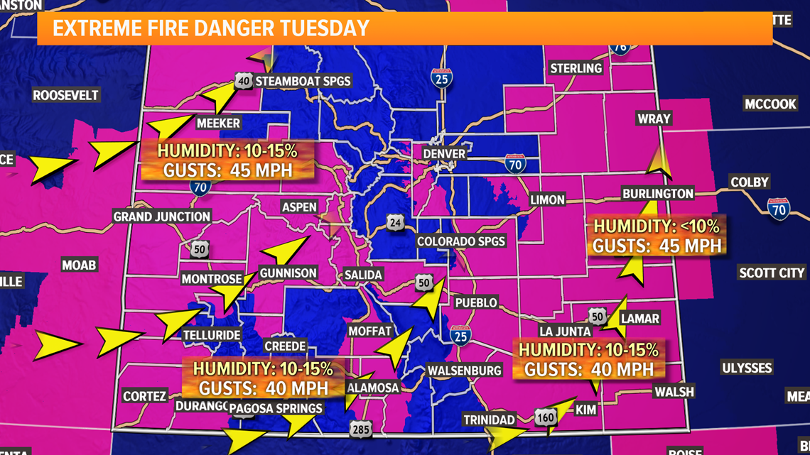 Denver, Colorado, Front Range weather forecast | 9news.com