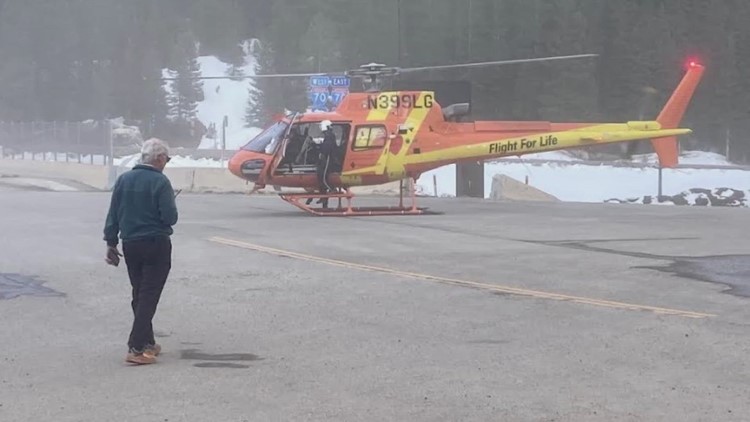 Crews rescue lost snowmobiler on Vail Pass