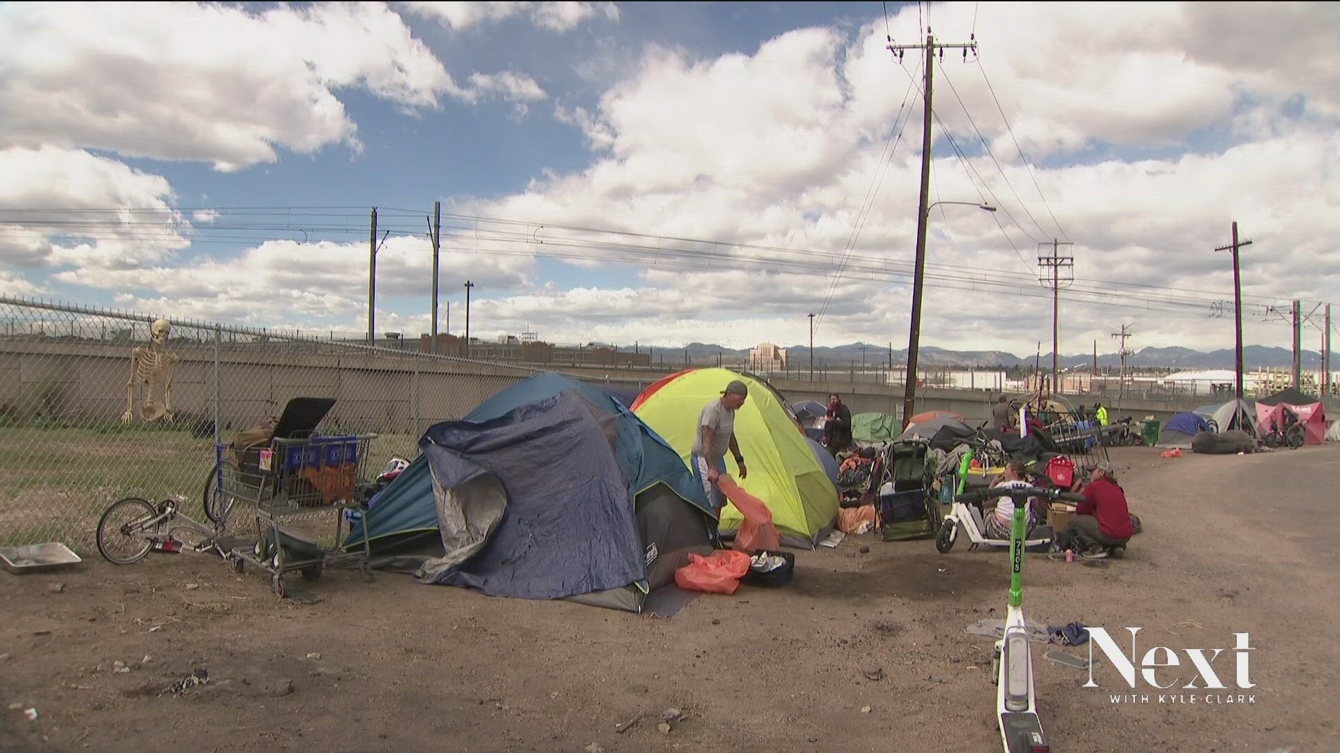 Denver's lofty goal to move people out of street encampments and into individual shelter is on pause with those beds full.