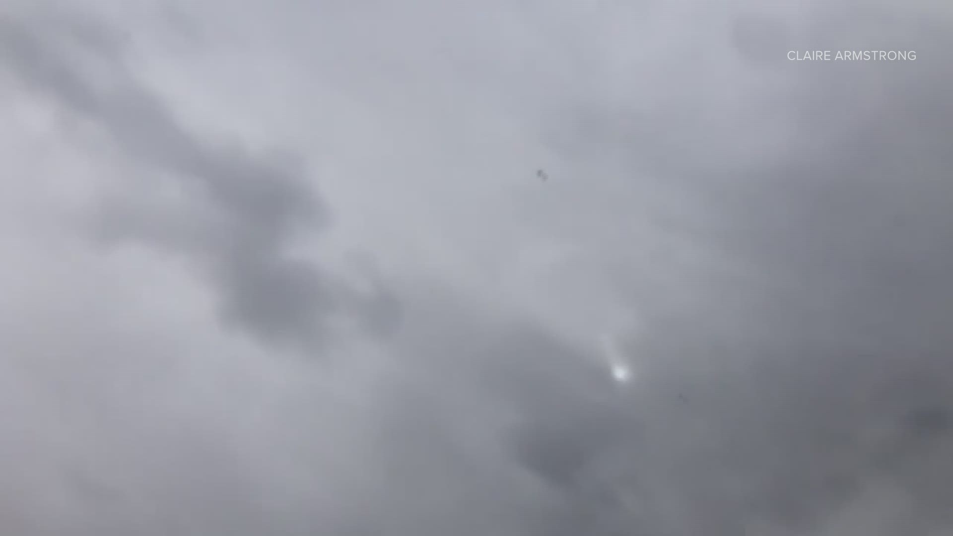 Neighborhoods in Broomfield were hit by airplane debris falling from the sky on Saturday afternoon. (Editor's note: Video contains profanity)