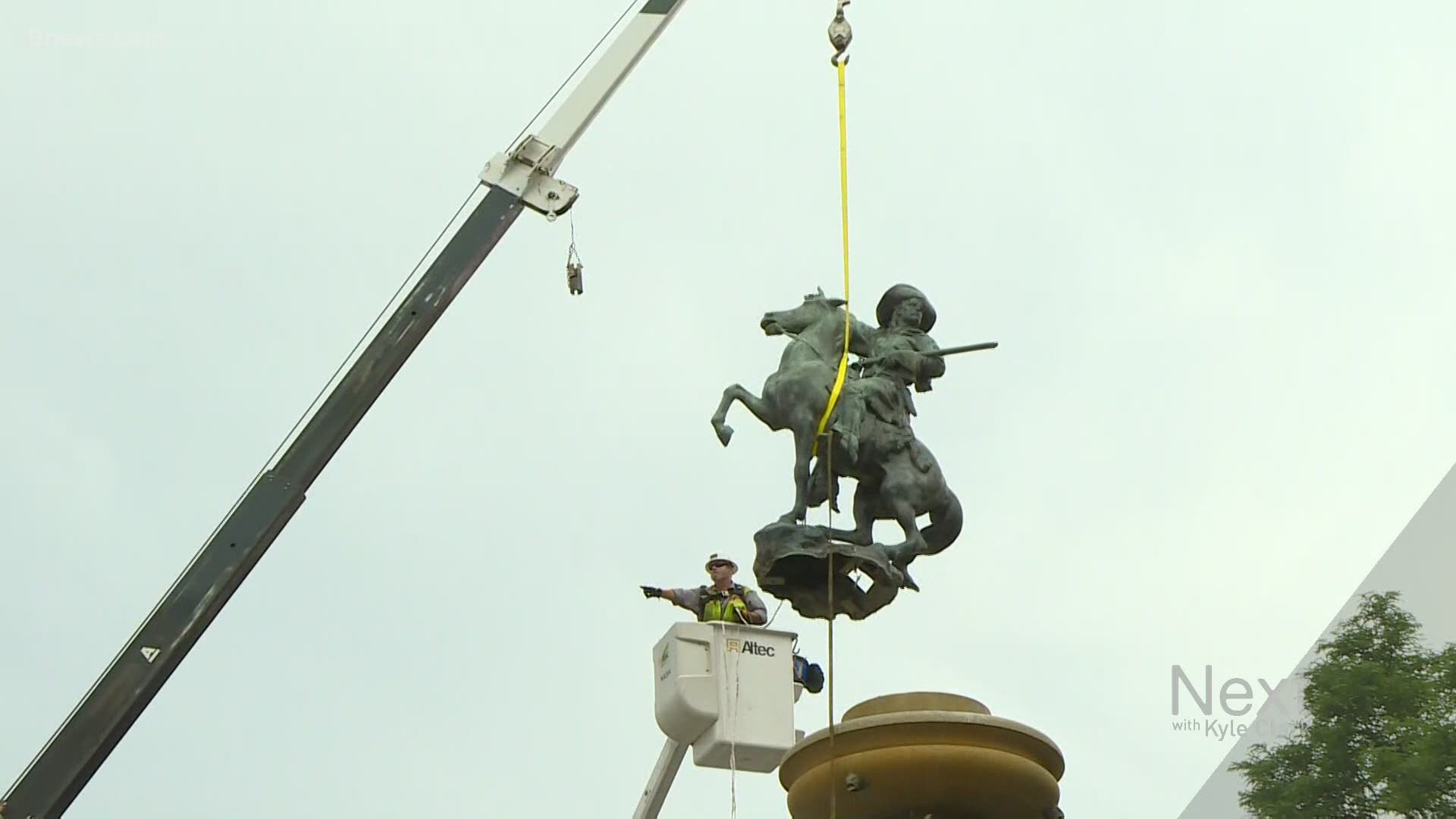 Next Question: What happened to Denver's controversial statues after ...