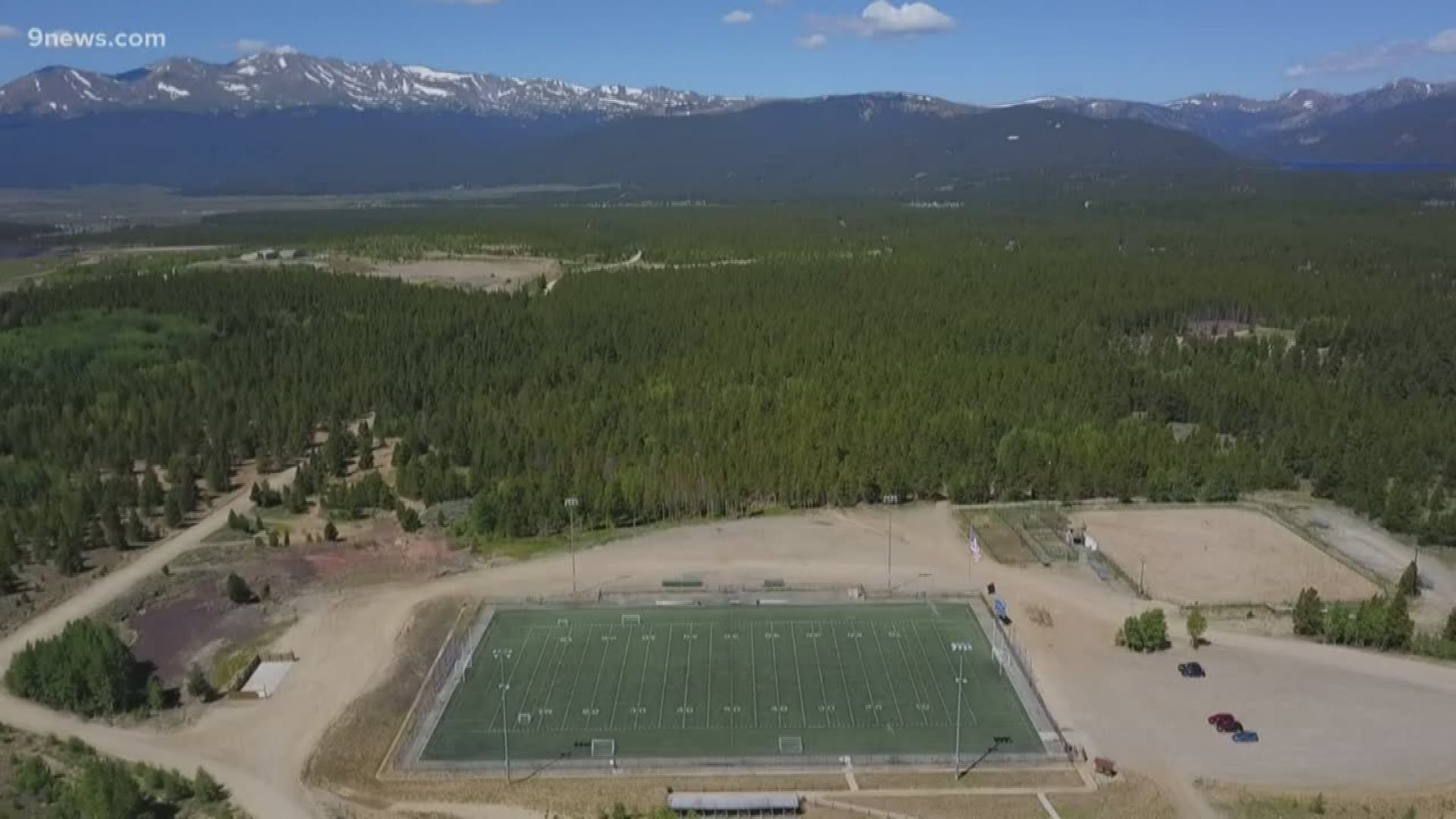 At 10,152 feet, Lake County's football field is set in the highest incorporated city in the nation.