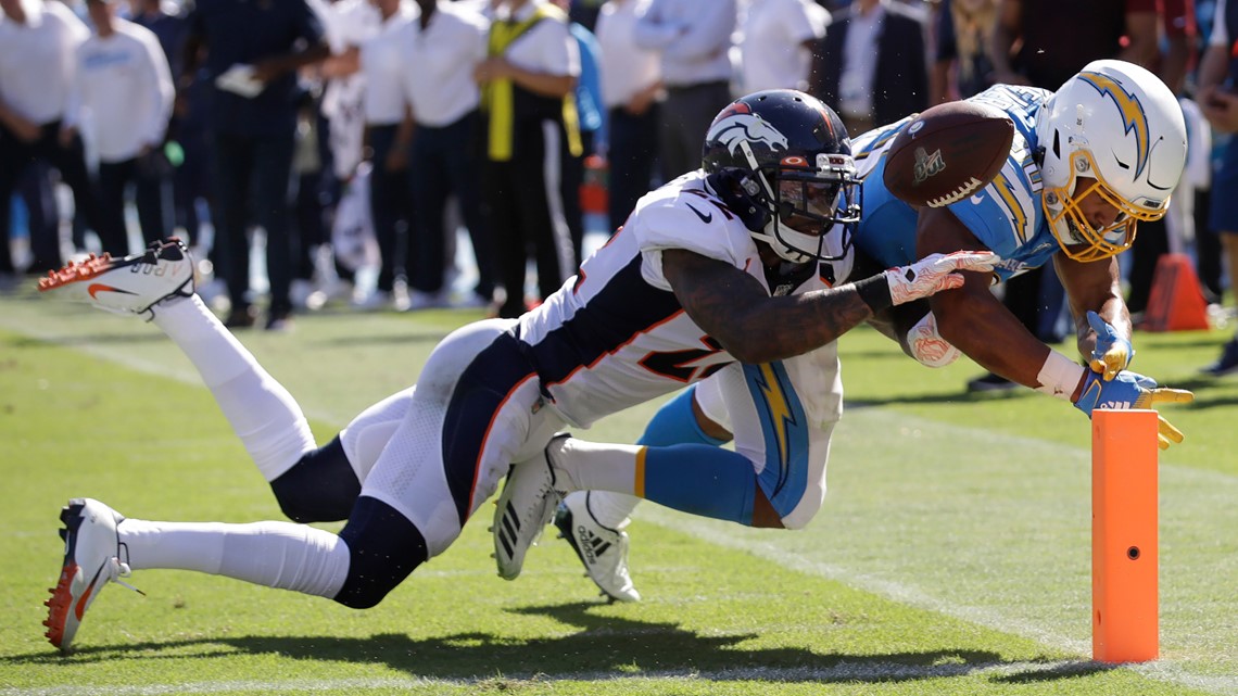 S Kareem Jackson seals Broncos' first victory with interception