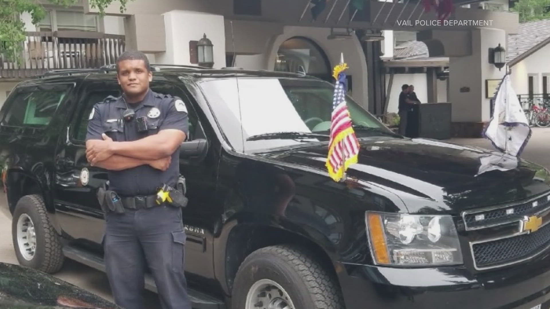 Officer Stephen Williams was commuting on Interstate 70 on the morning of June 19 when the crash occurred. He broke several bones and has serious internal injuries.