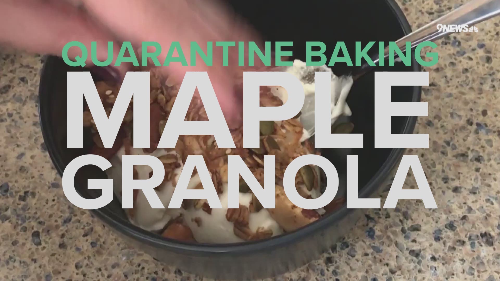 Try this recipe for caramelly, sweet, crunchy granola.