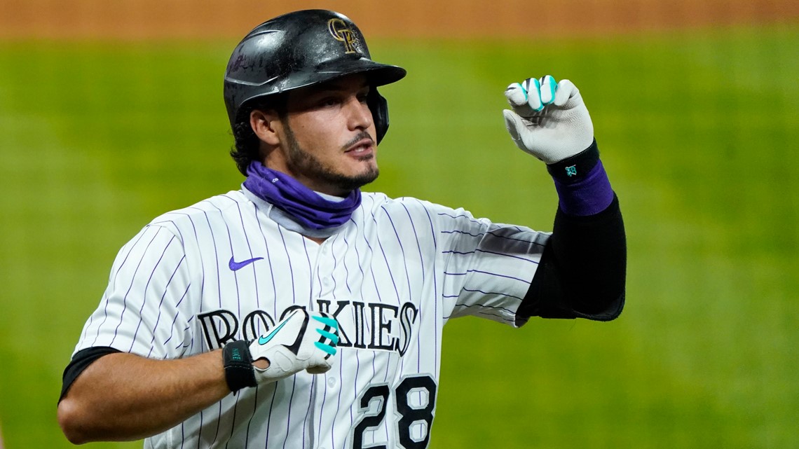 Nolan Arenado Hits for the Cycle, Leading the Rockies Past the Giants - The  New York Times