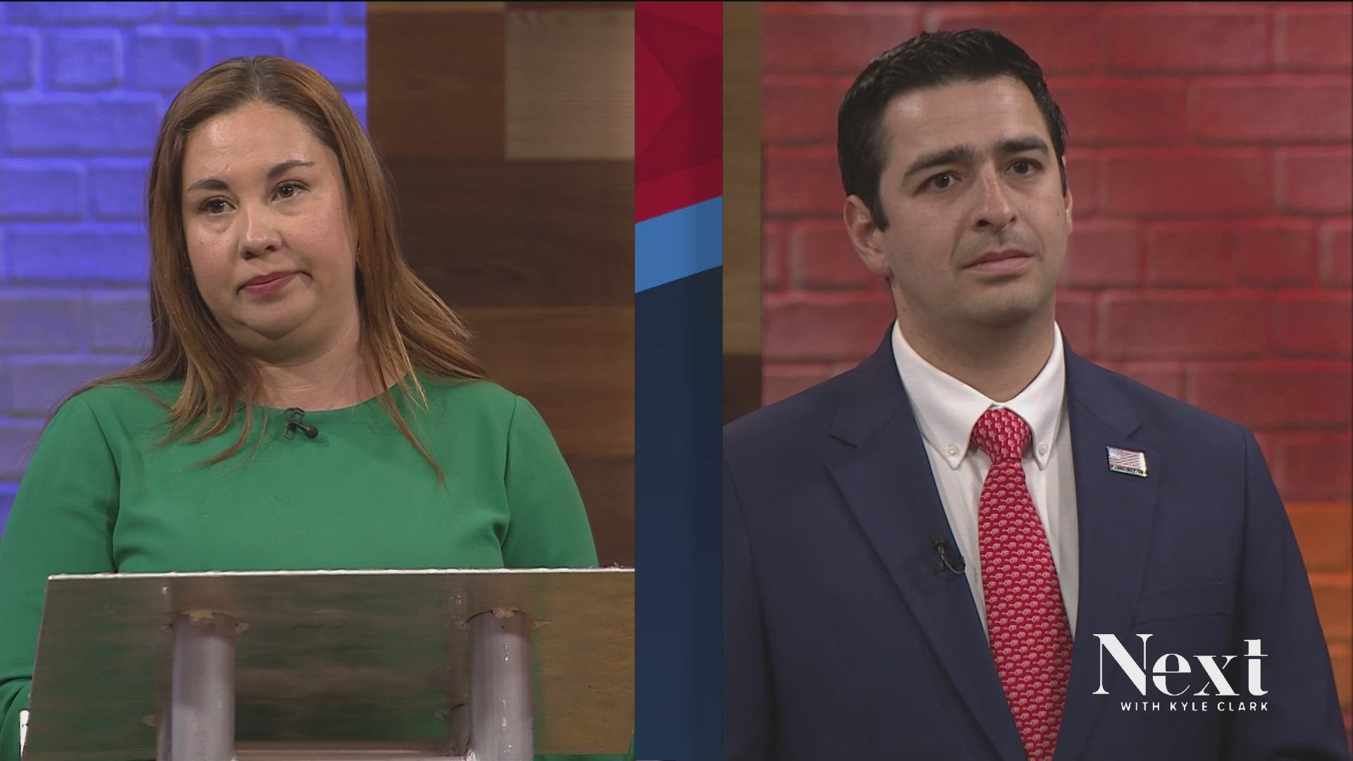 Rep. Yadira Caraveo (D) and Gabe Evans (R) are running to represent Colorado 8th Congressional District. They faced off in a live debate on 9NEWS.