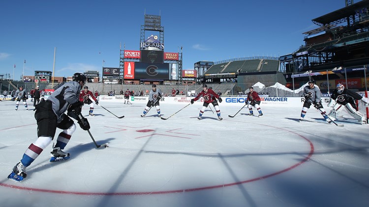 Colorado Avalanche manage large stage at NHL's Stadium Series