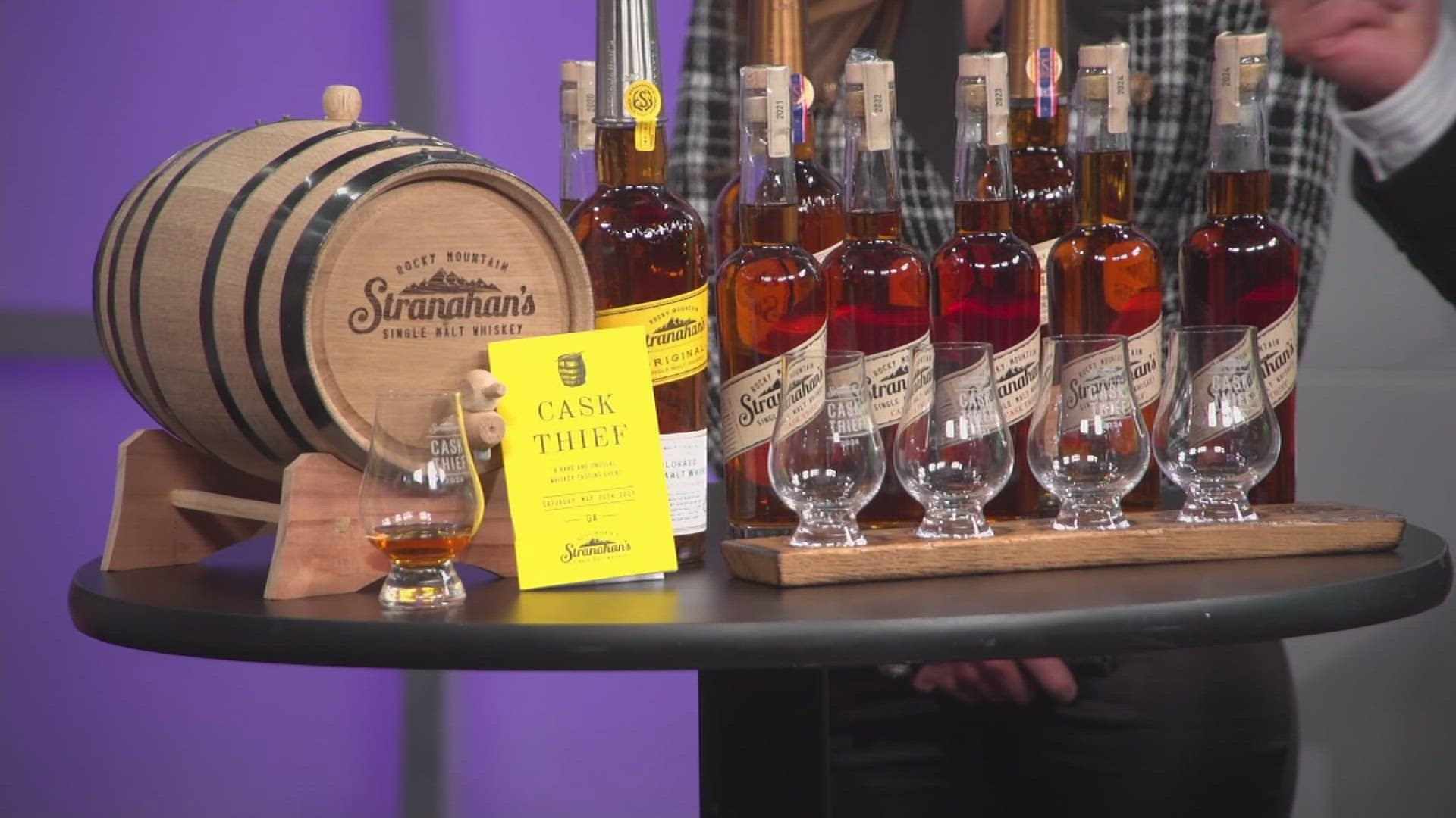 Stranahan's Whiskey Distillery is cracking open some of their rarest barrels for tastings on Saturday during the 9th annual Cast Thief event.