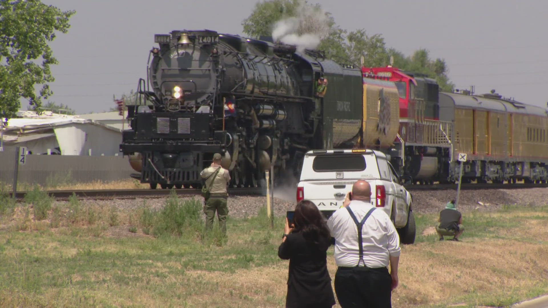 If you missed the train on Thursday, you will have another chance to see it when it makes another stop in Greeley on Saturday. 