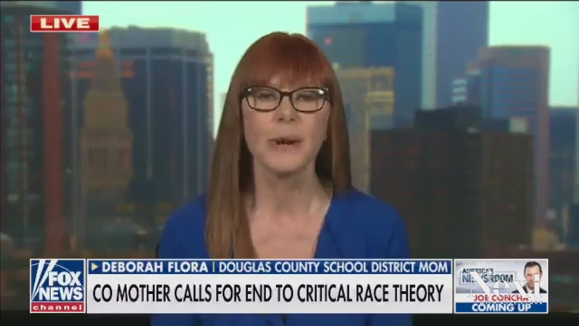 Talk radio host Deb Flora is best known for fighting what she calls the "Marxist infiltration" of public schools.