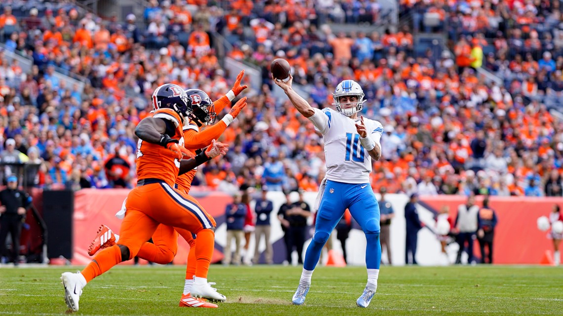 Broncos rally behind Drew Lock to beat Lions, 27-17