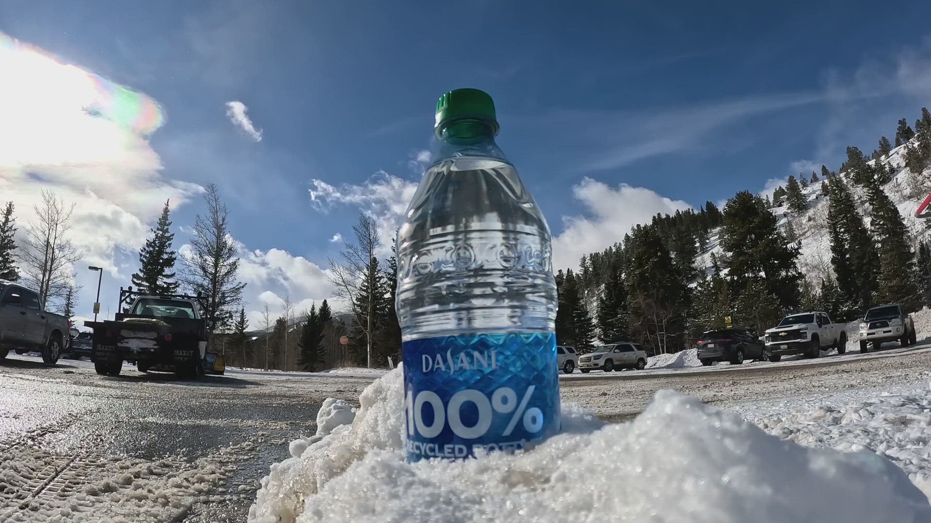 By July 1, 2024, the town of Breckenridge will be phase out single-use water bottles less than one gallon in size.