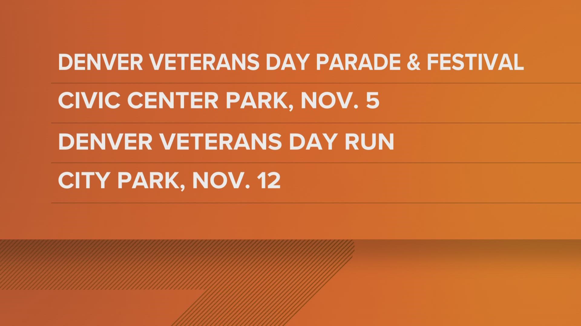The Denver Veteran's Day Parade is back for the first time since 2019.