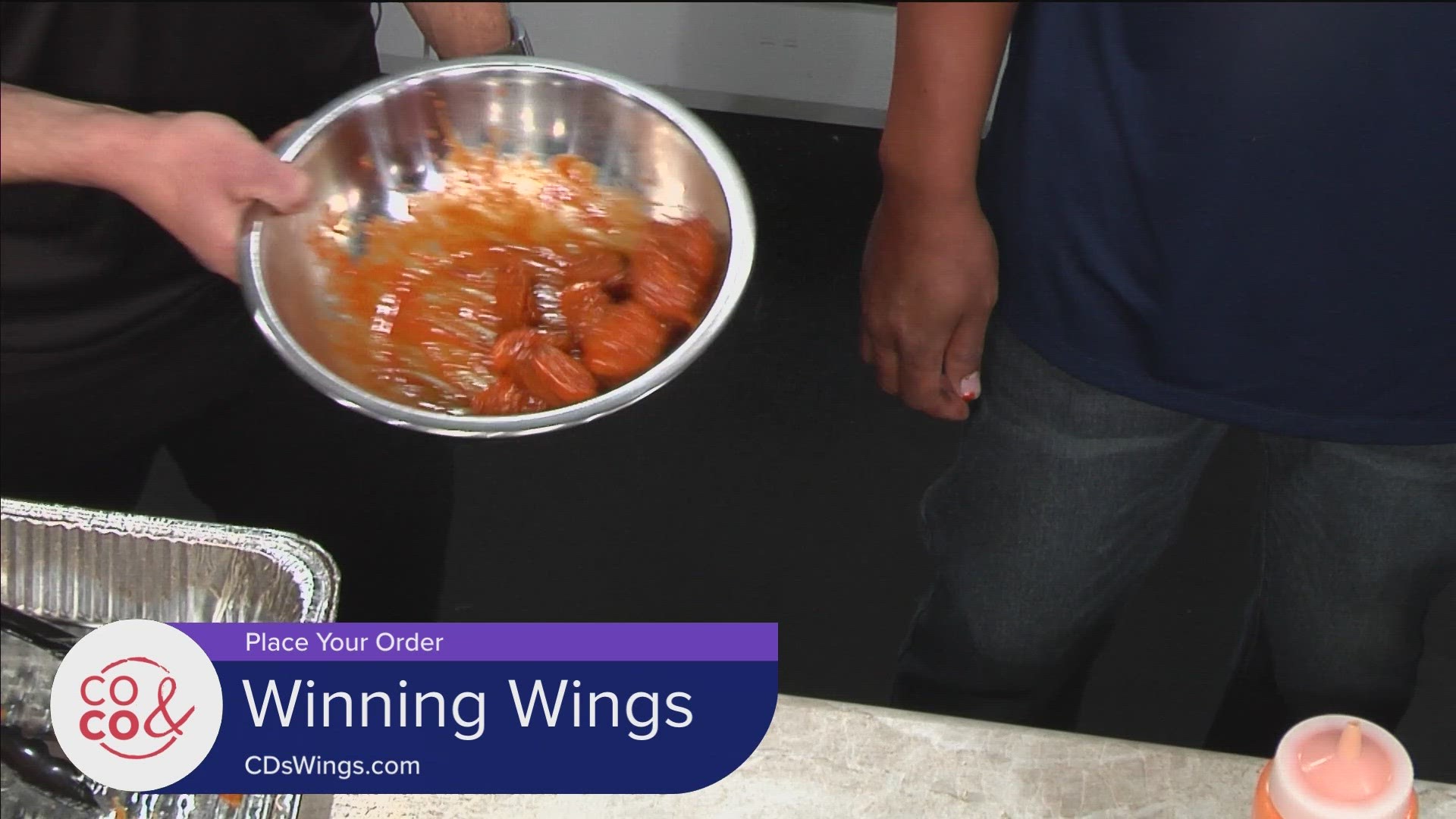 Order your gameday wings at CDsWings.com. They have locations in Westminster, Aurora, and soon in Parker!