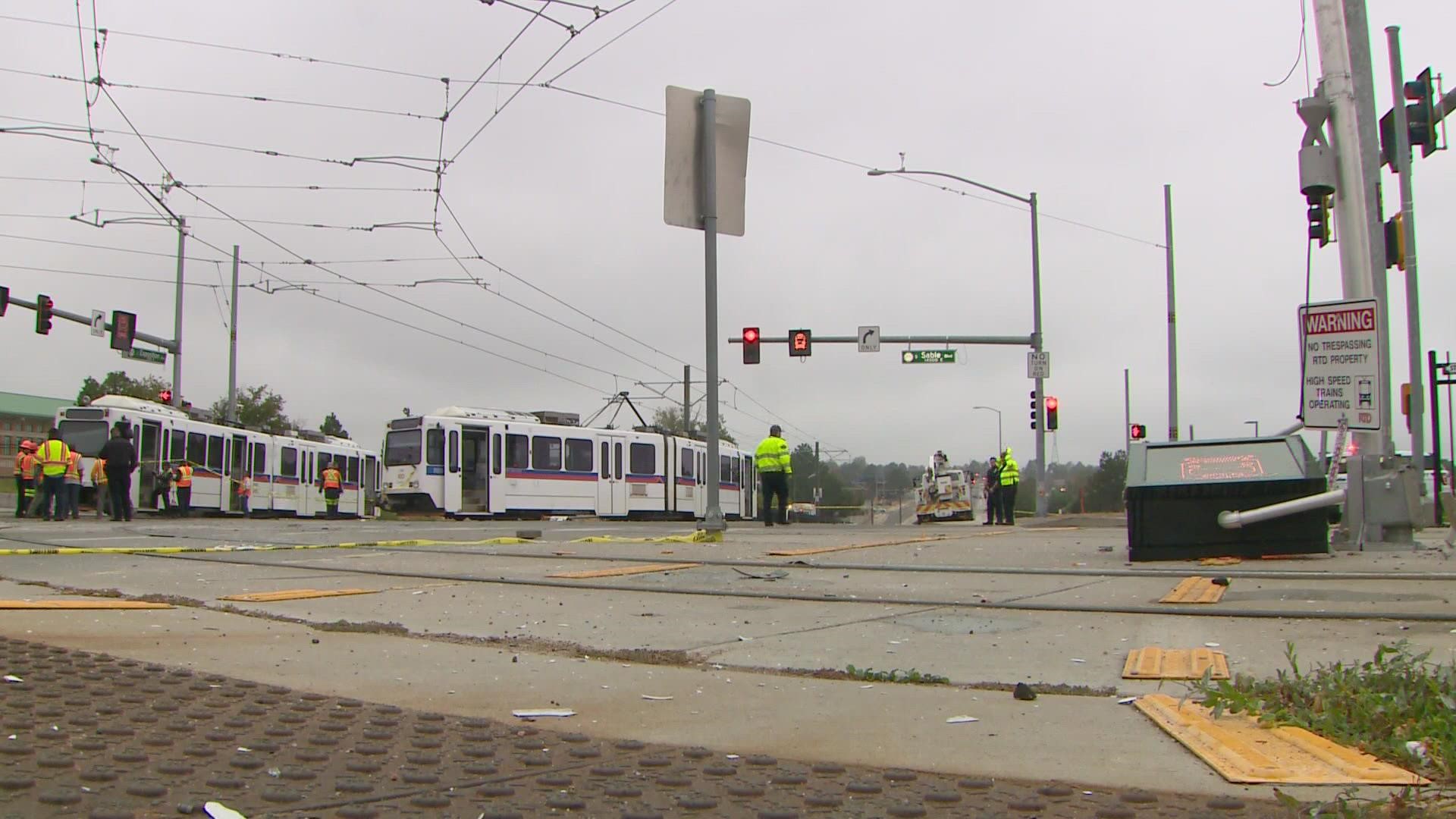 R Line trains in Aurora are limited because of a derailment last month. Now, citing staffing issues, RTD is getting rid of the bus shuttles filling in the gaps.