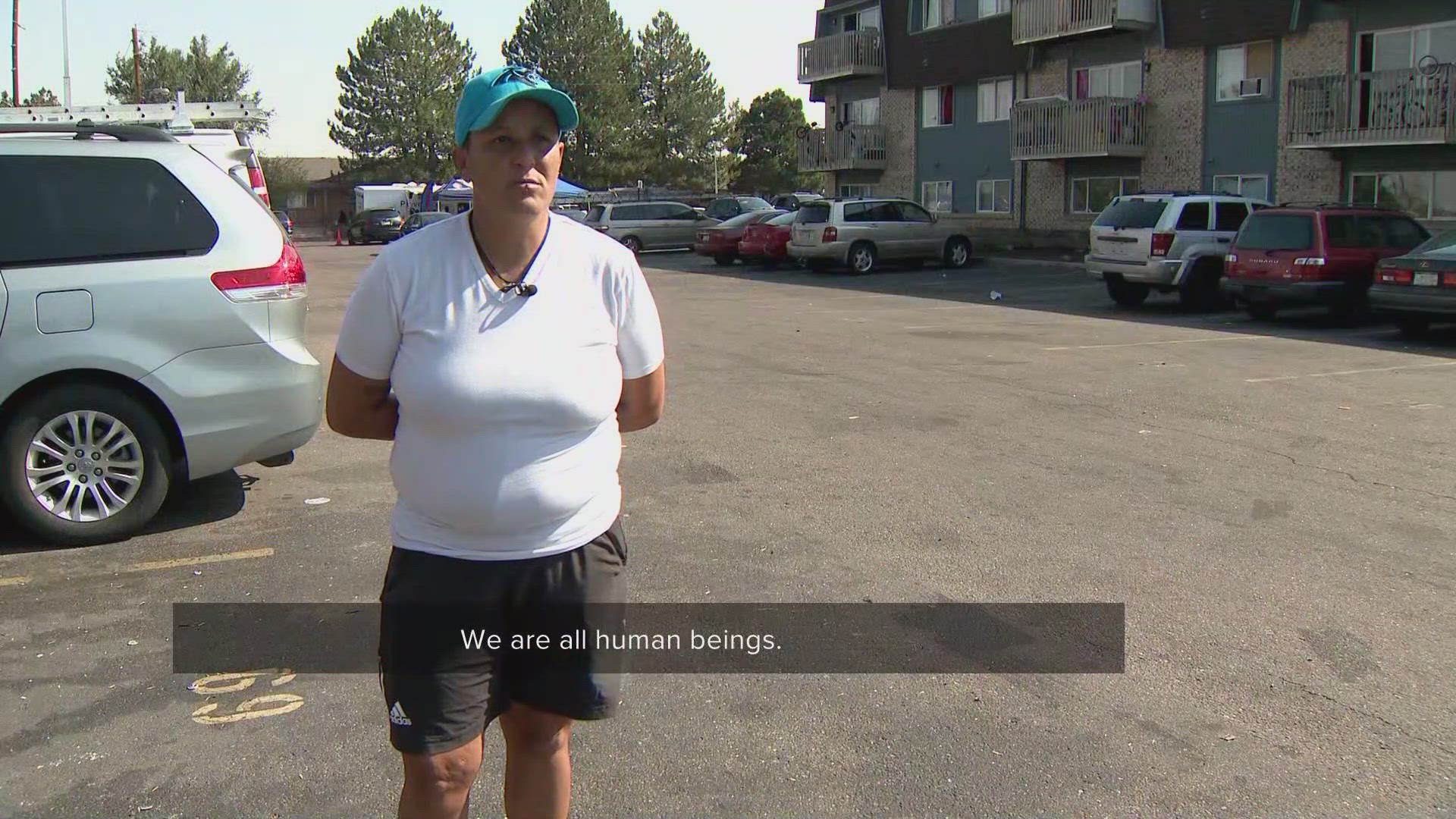 At an apartment complex on Dallas Street, community members offered a different view of what's happening in their neighborhood.