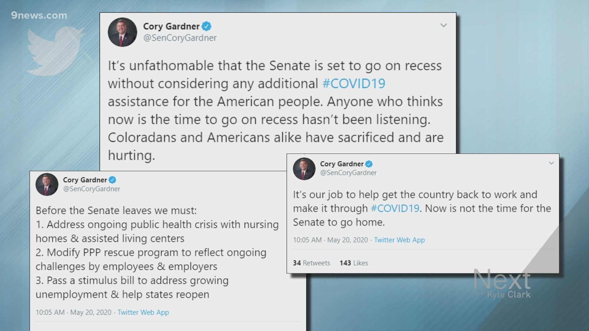 Colorado Senator Cory Gardner threatened to single-handedly keep the Senate over the holiday weekend, but the recess happend as planned.