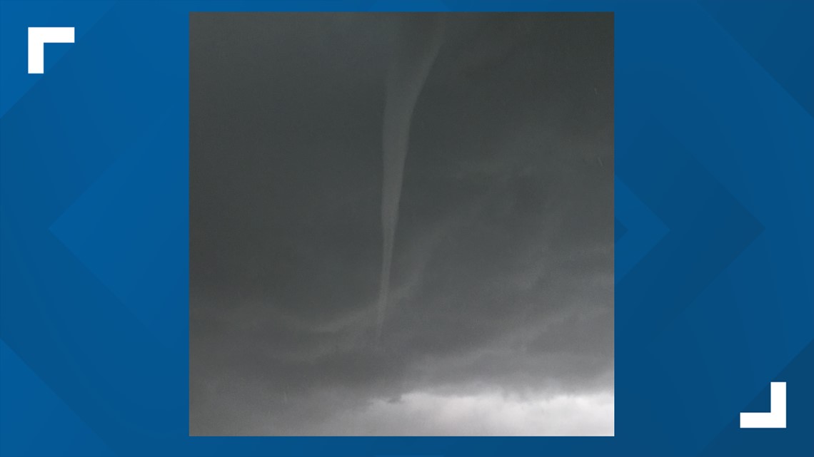 PHOTOS Funnel cloud spotted near Kersey, Weld County, Colorado
