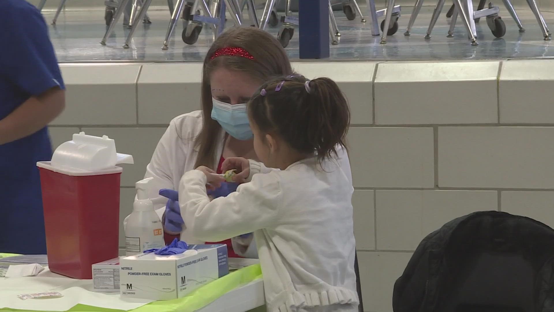 9News reporter Jennifer Meckles takes us to Thornton – for a special vaccine clinic for Afghan refugees.