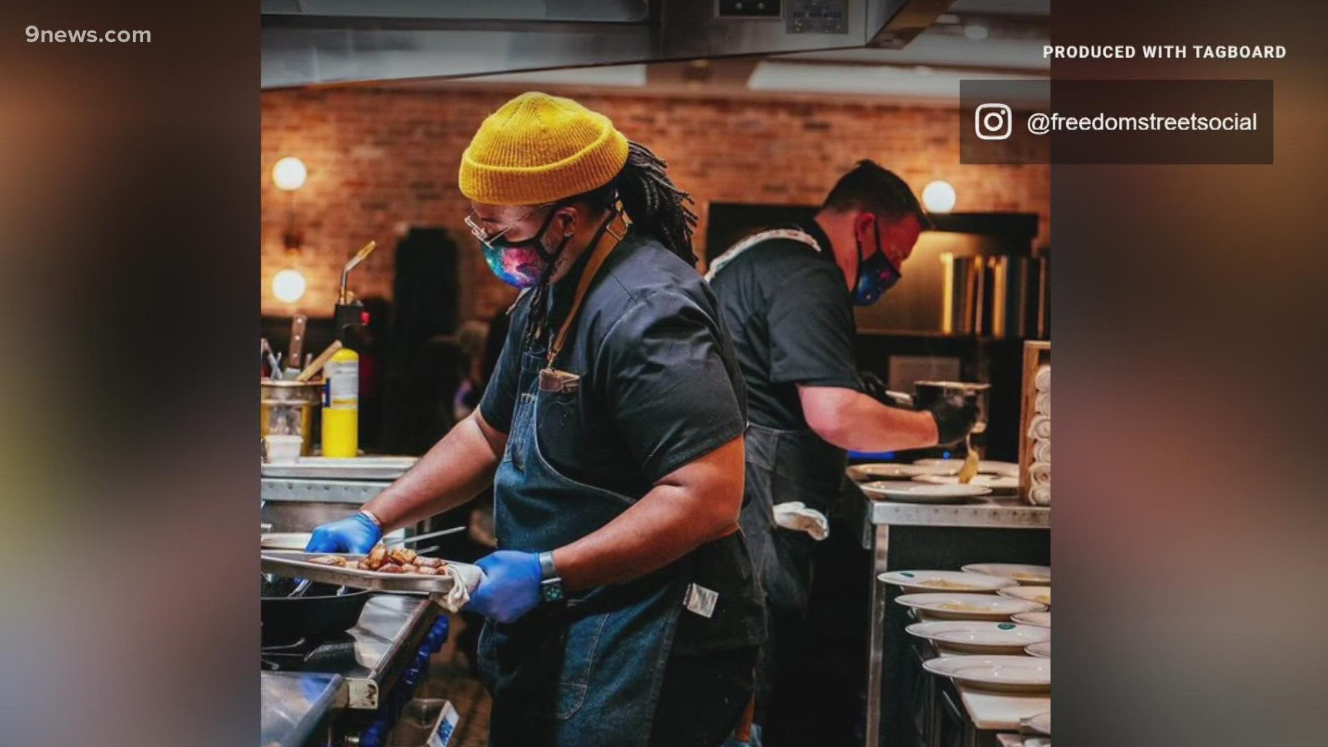 Colorado Chef Tajahi Cooke will be featured on Tuesday night's episode of Chopped Casino Royale airing on Food Network.