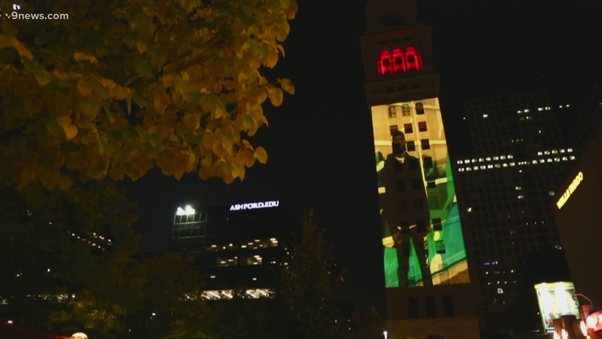 Looking at the big clock tower in downtown Denver will tell you two things: What time it is and why artists say it's also time for change.