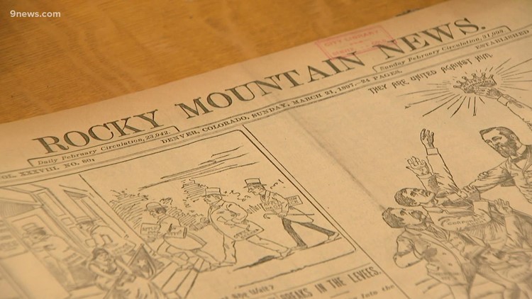 Colorado's first newspaper being digitized for all to read