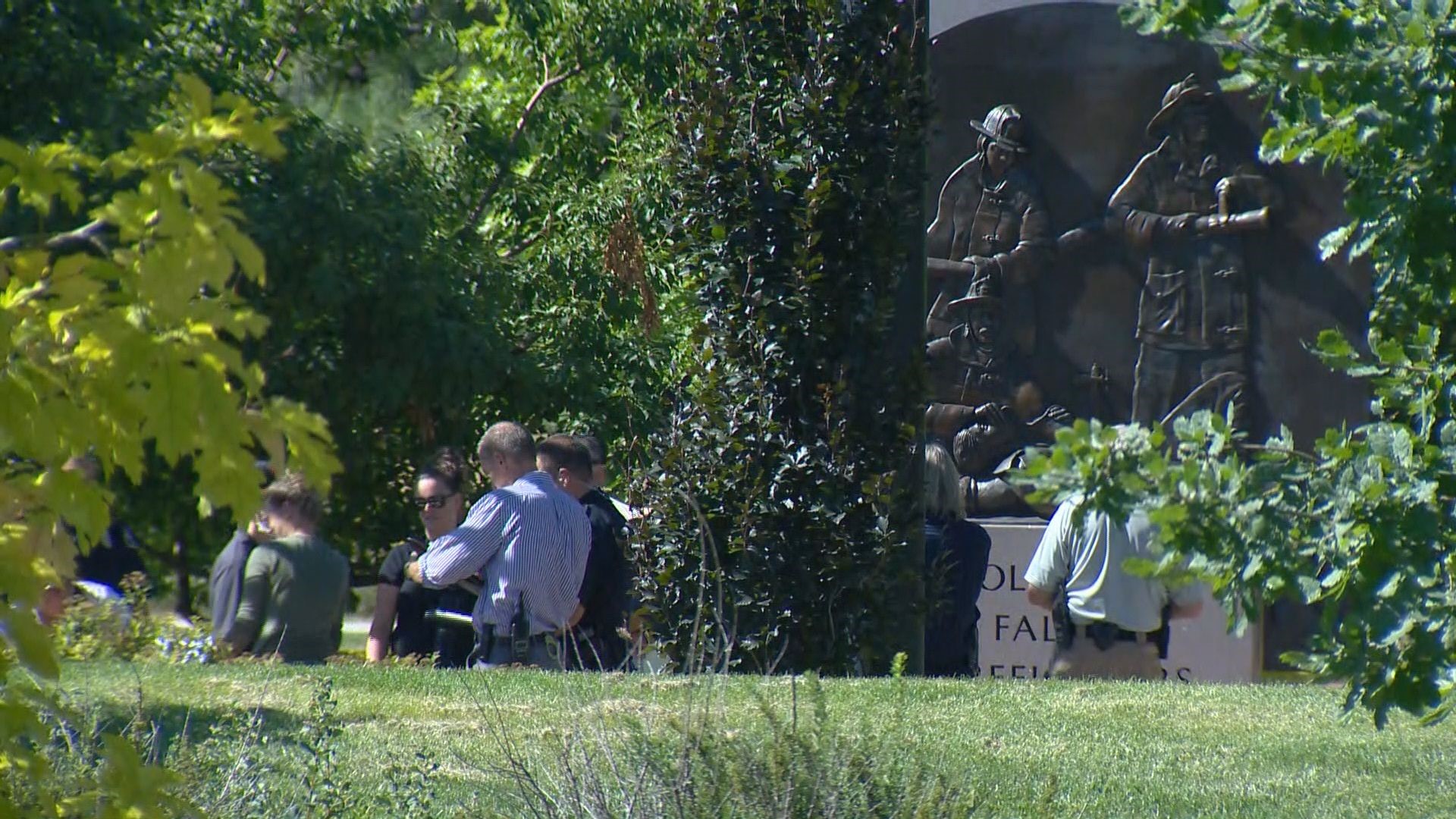 A man's body was found behind the library just before 7 a.m. Another man was stabbed in the same area hours earlier, according to a spokesperson for Lakewood police.