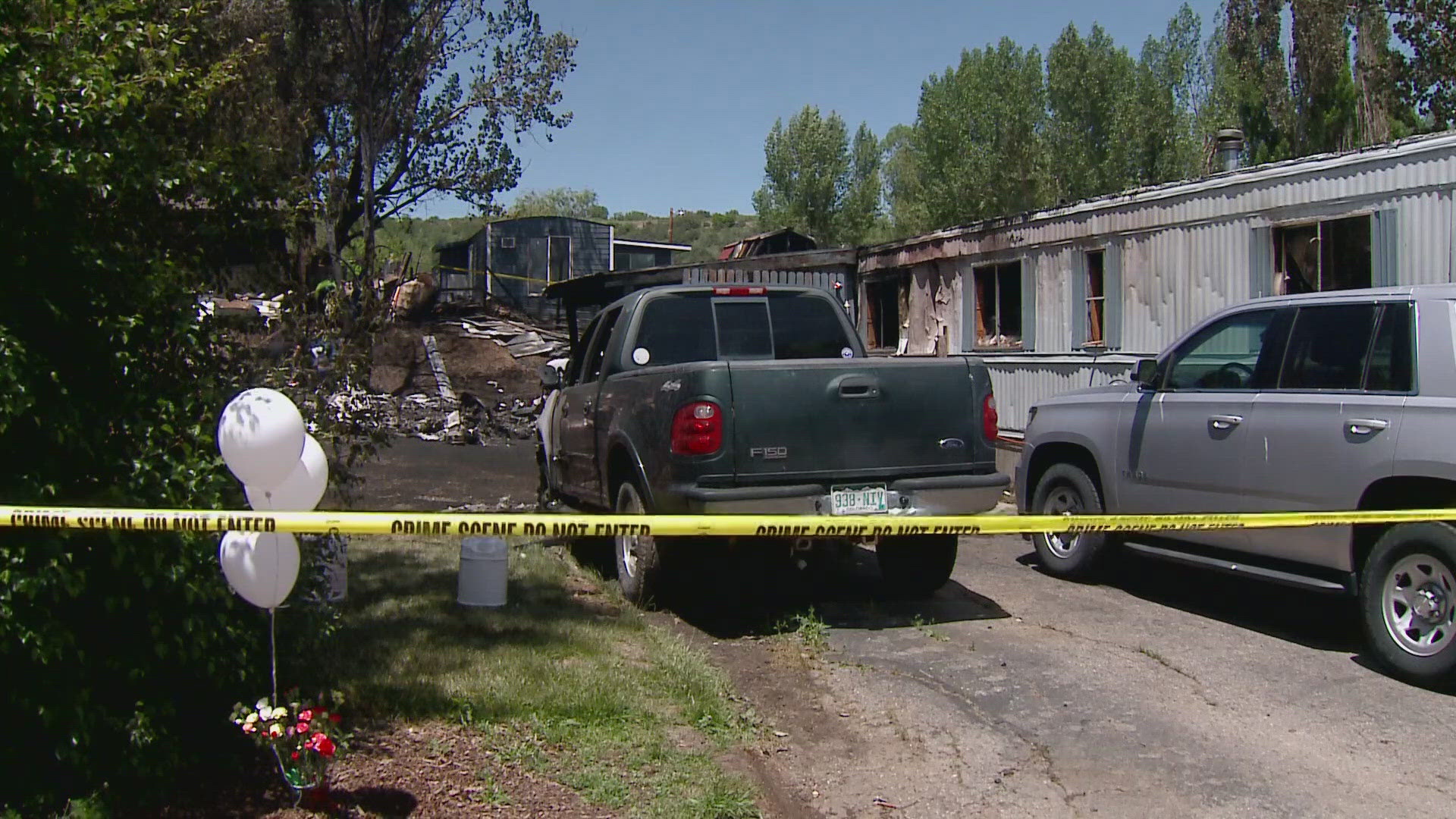 The plane crashed in a mobile home park near the Steamboat airport Monday afternoon.