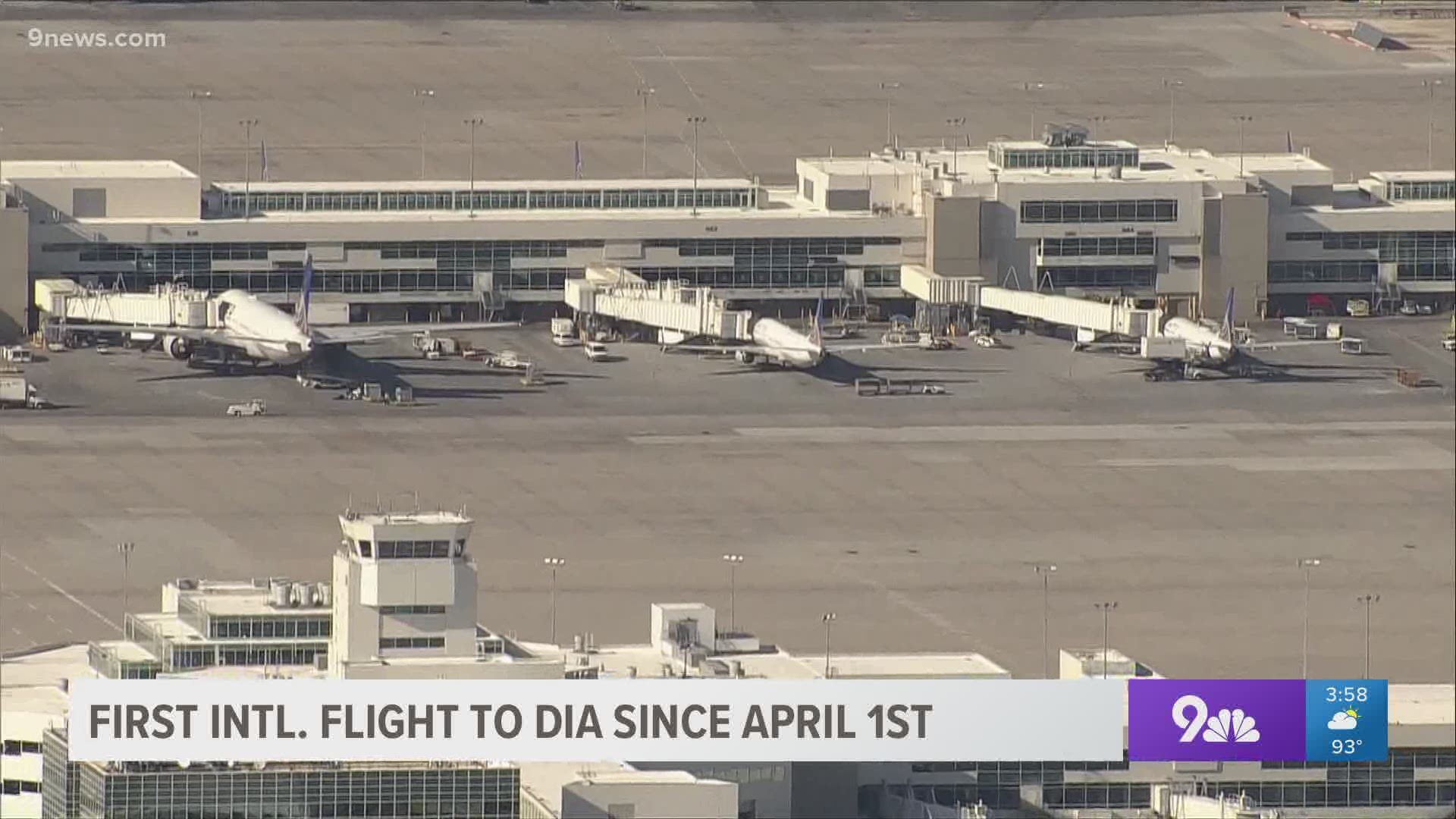 The flight landed at DIA from Guadalajara, Mexico.