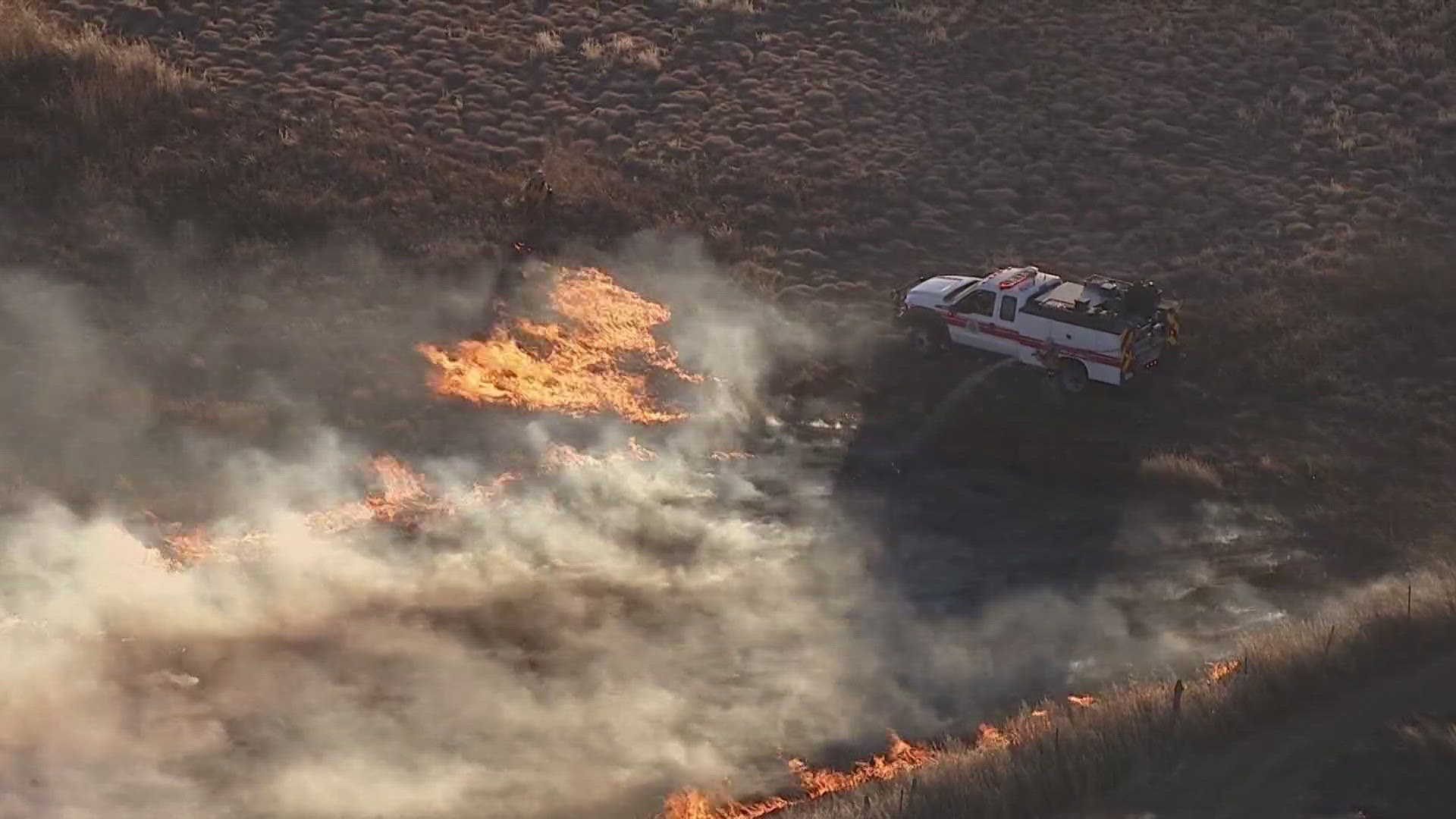 With the fire danger elevated on Wednesday, October marks the peak of a secondary fire weather season in Colorado.