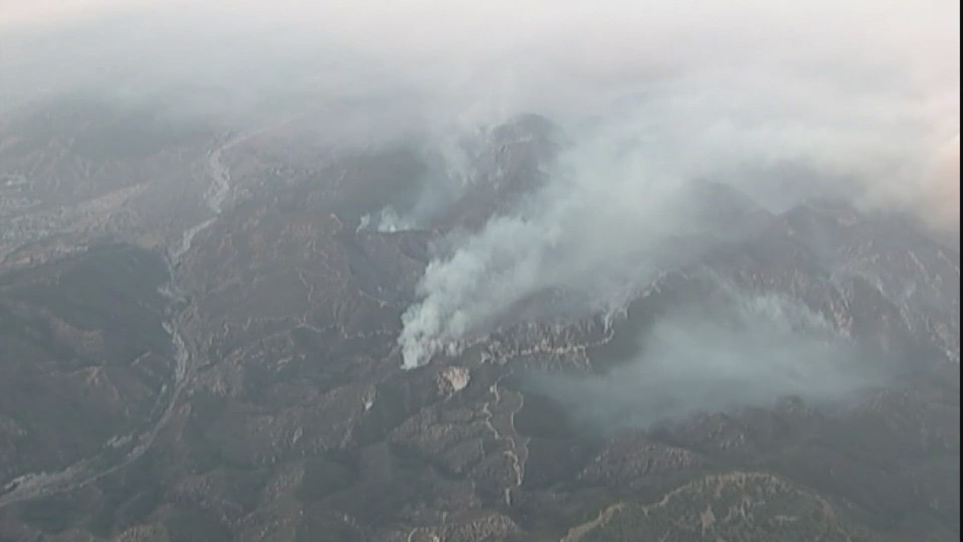 Three separate wildfires in California have spread rapidly after a heat wave with triple-digit temperatures and dry conditions.