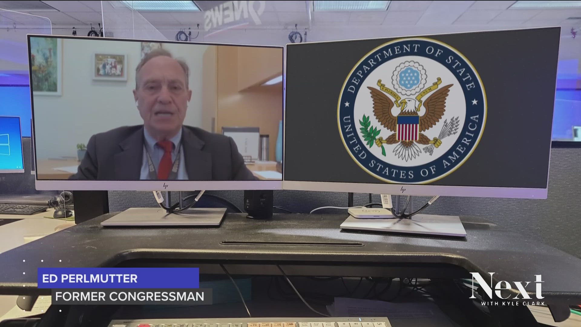 Former Colorado Congressman Ed Perlmutter says there is direct contact between Congressional offices and the State Department in a situation like this.