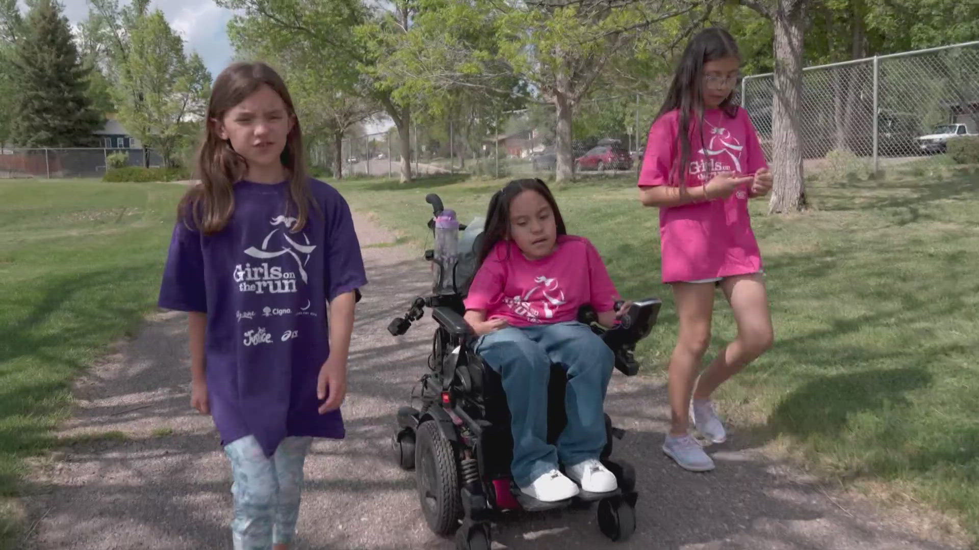 The Girls on the Run of the Rockies 5K starts at 10:30 a.m. Saturday.