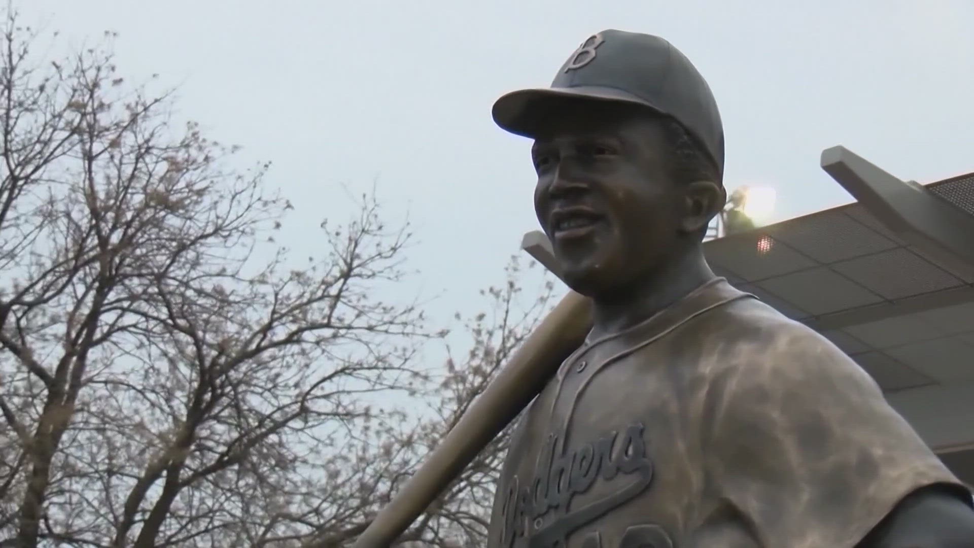 Police believe the suspect intended to sell metal from the bronze statue of the ball player that was at Kansas Little League field.