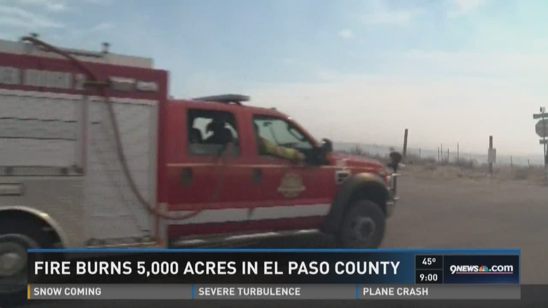 Prairie wildfire in southeast Colorado prompts evacuations