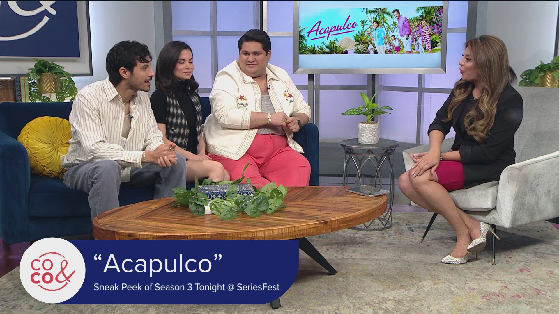 Get a sneak peek of S3 of Acapulco before it hits AppleTV Plus! Get a pass for the SeriesFest Premeire tonight at the Sie Film Center. Visit SeriesFest.com for more.