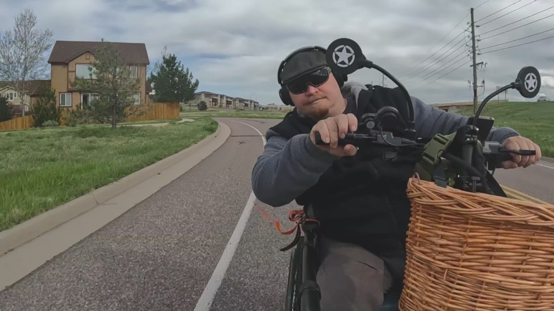 Disabled vet Thomas Graham was pulled over and ticketed by a Jeffco deputy for not having a license for his wheelchair.