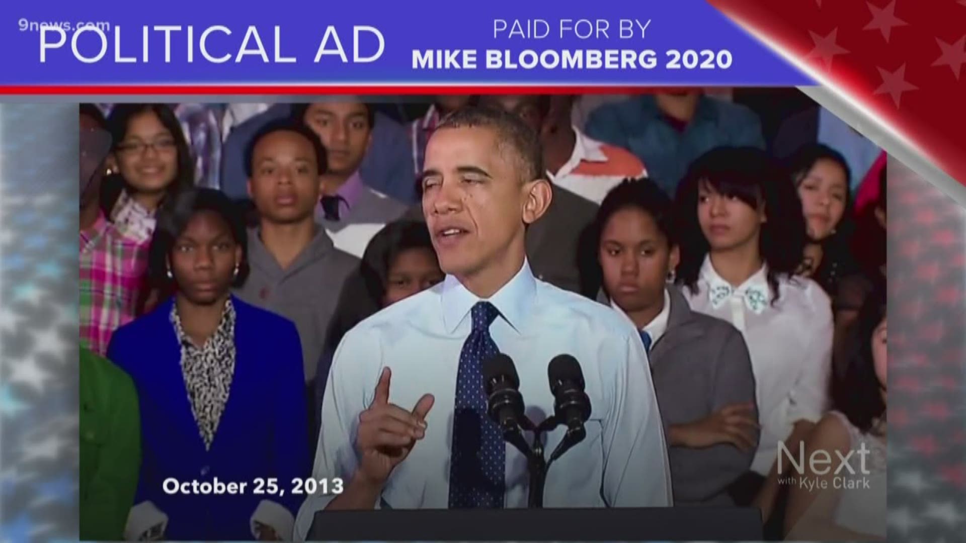 We reached out to Bloomberg's people in Colorado to see if the ad implies President Obama has endorsed him.