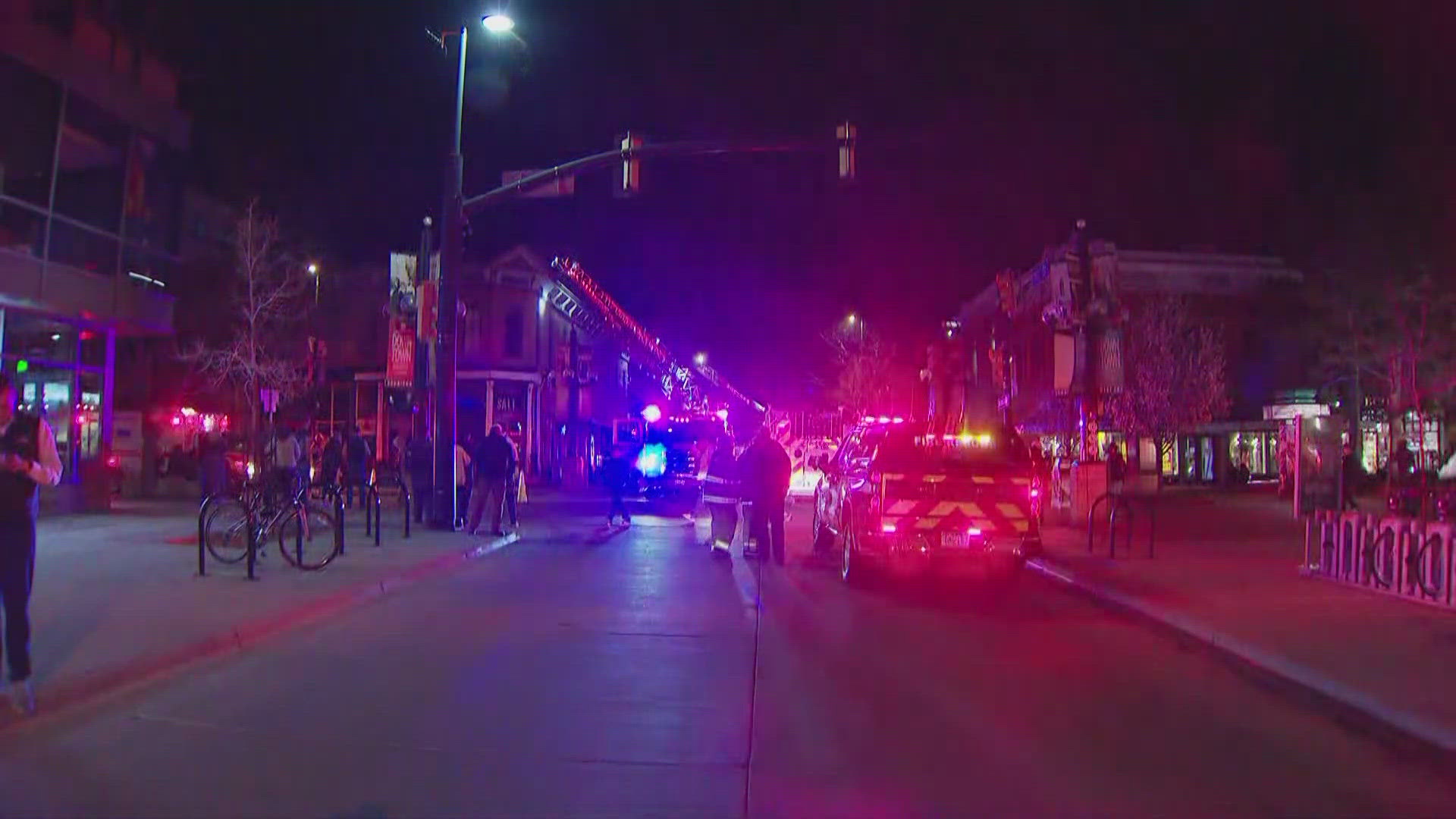 Boulder Fire-Rescue respond to Pearl Street Mall fire | 9news.com
